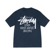Stussy Stock DSM London T-Shirt Navy 2024