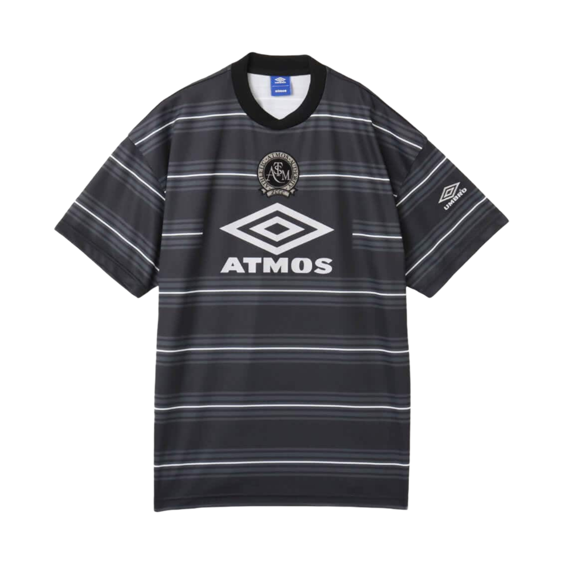 엄브로 x 아트모스 사커 저지 블랙 | Umbro | KREAM