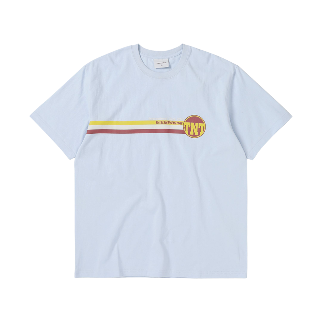 디스이즈네버댓 트랙 라인 티셔츠 아이스(Thisisneverthat Track Lines T-Shirt Ice) - 1