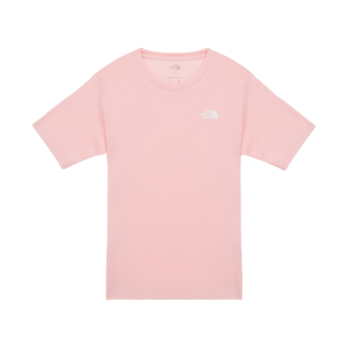 NT7UR34C (W) The North Face Recovery S/S Round T-Shirt Indian Pink - 25SS