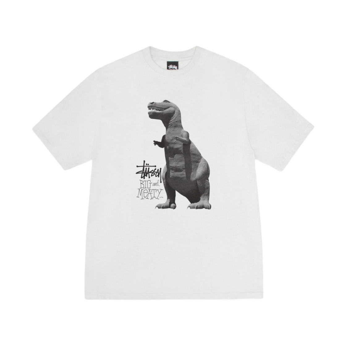스투시 빅 앤 미티 피그먼트 다이드 티셔츠 내츄럴