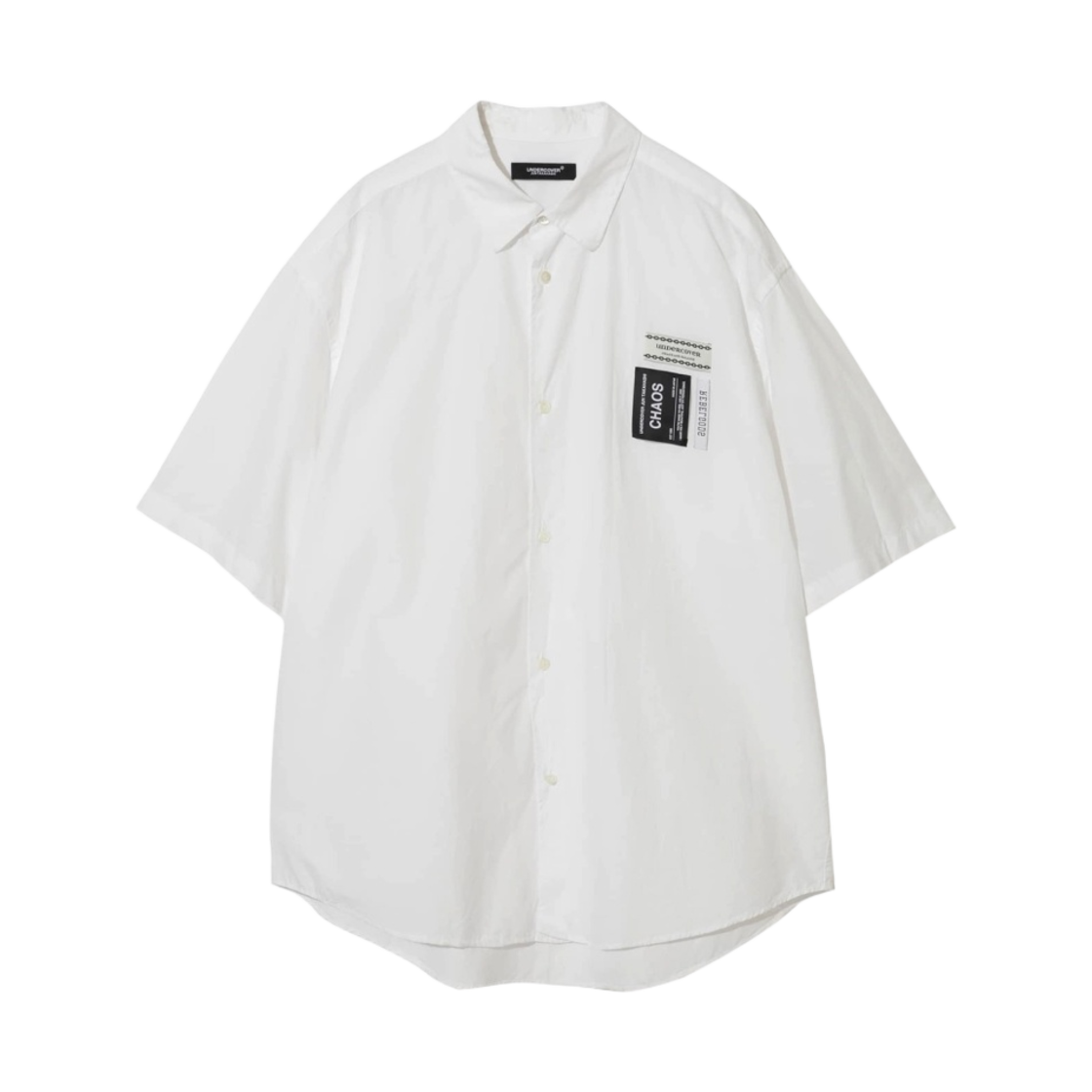 언더커버 UC1D4407 코튼 브로드 셔츠 화이트(Undercover UC1D4407 Cotton Broad Shirt White)