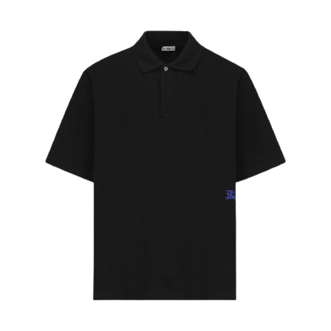 8083600 Burberry EKD Embroidered Polo Shirt Black