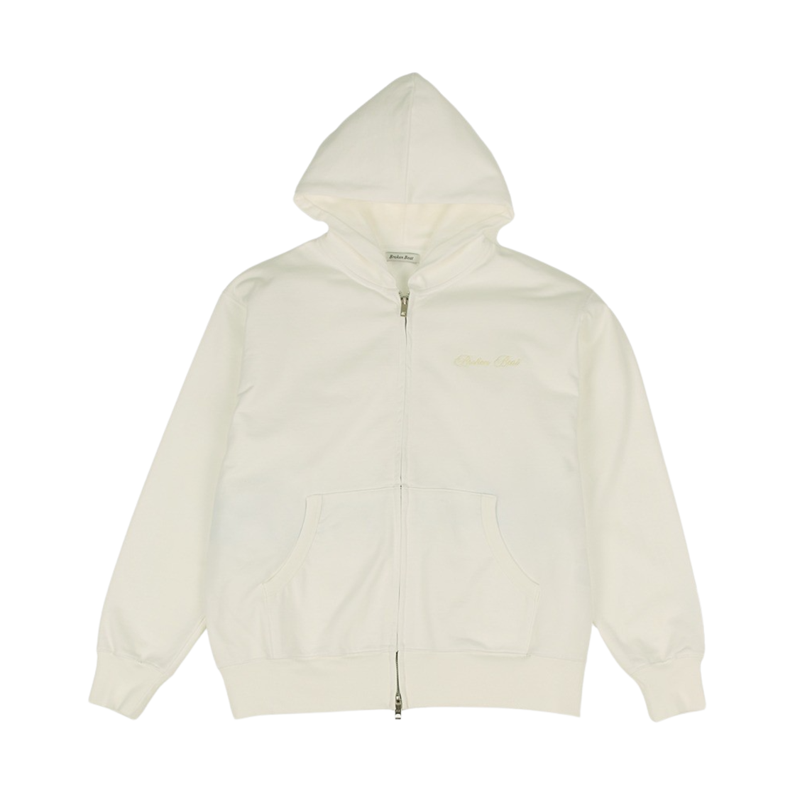 브로큰비트 후드집업 아이보리(Broken Beat Hoodie Zipup ivory)