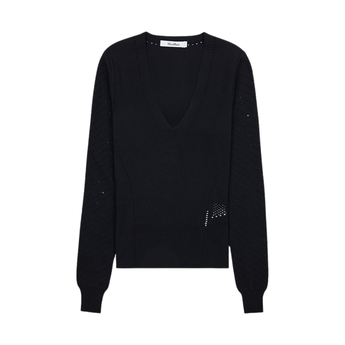 NADAR-005 (W) Max Mara Nadar Turtleneck Knit Black