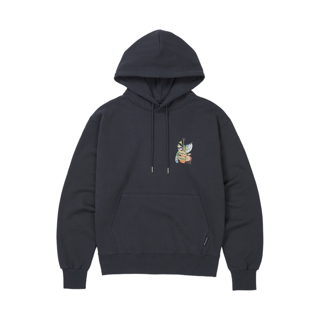 KNT002mDC Knowwave Music Hoodie Dark Charcoal