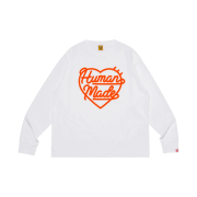 Human Made Heart L/S T-Shirt White