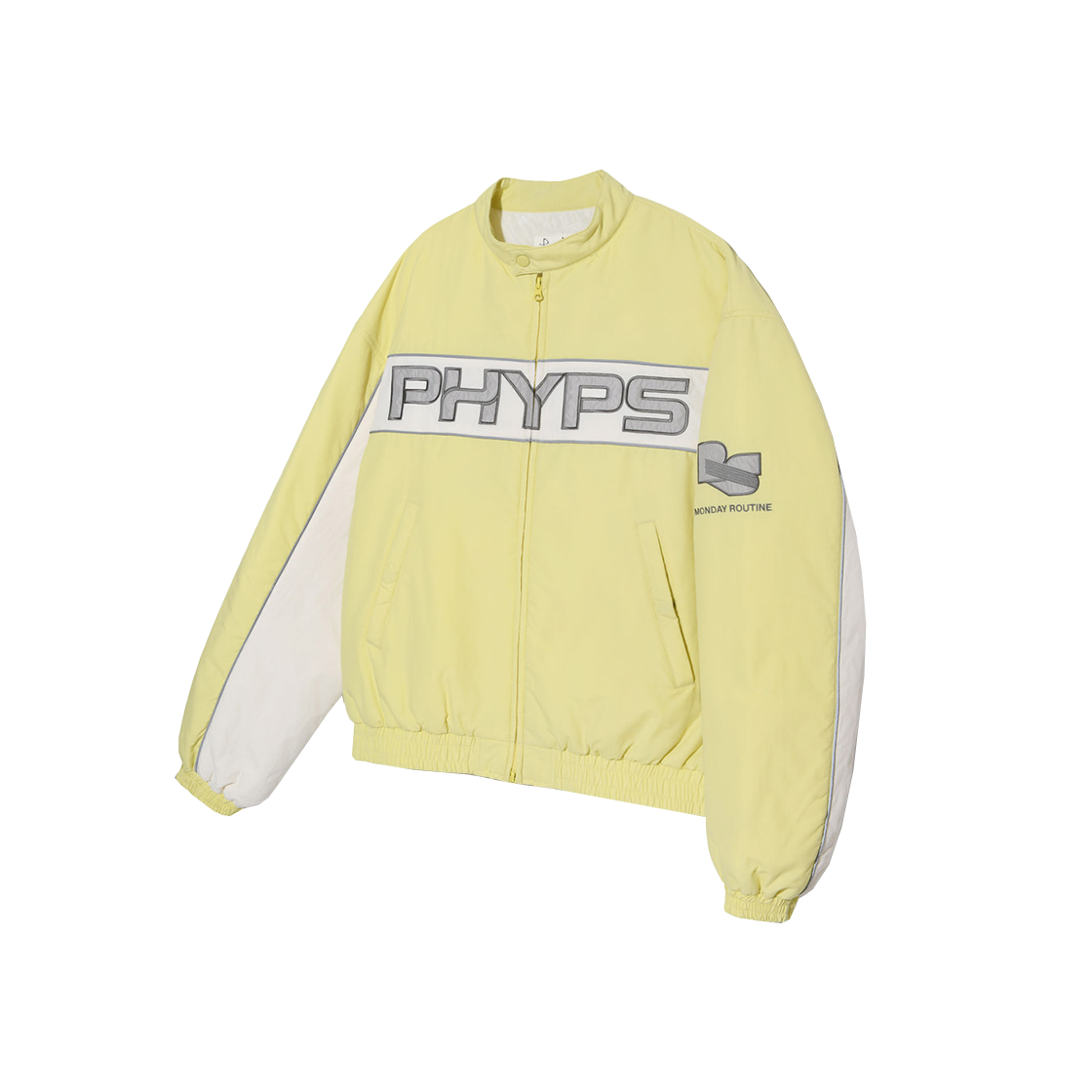 피지컬 디파트먼트 챌린저 레이서 자켓 라임