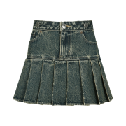 [KREAM 단독] ADSB Andersson Bell x Levi's Women Pleated Skirt Tinted Indigo - 24FW