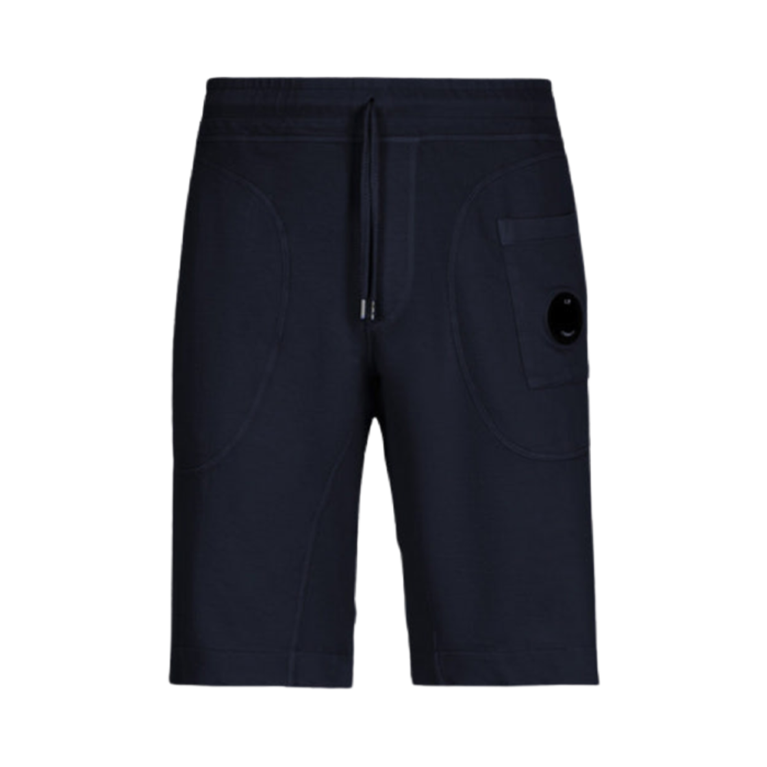 12CMSB020A002246G888 C.P. Company Light Fleece Shorts Eclipse Blue - 22SS