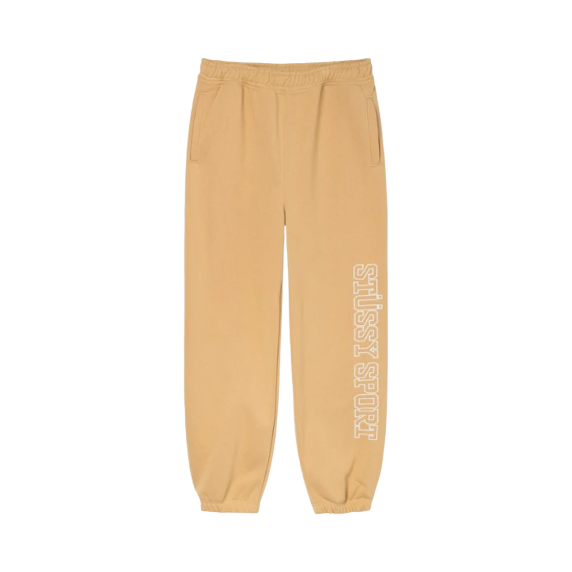 스투시 스포츠 아플리케 팬츠 탄(Stussy Sport Applique Pants Tan) - 1
