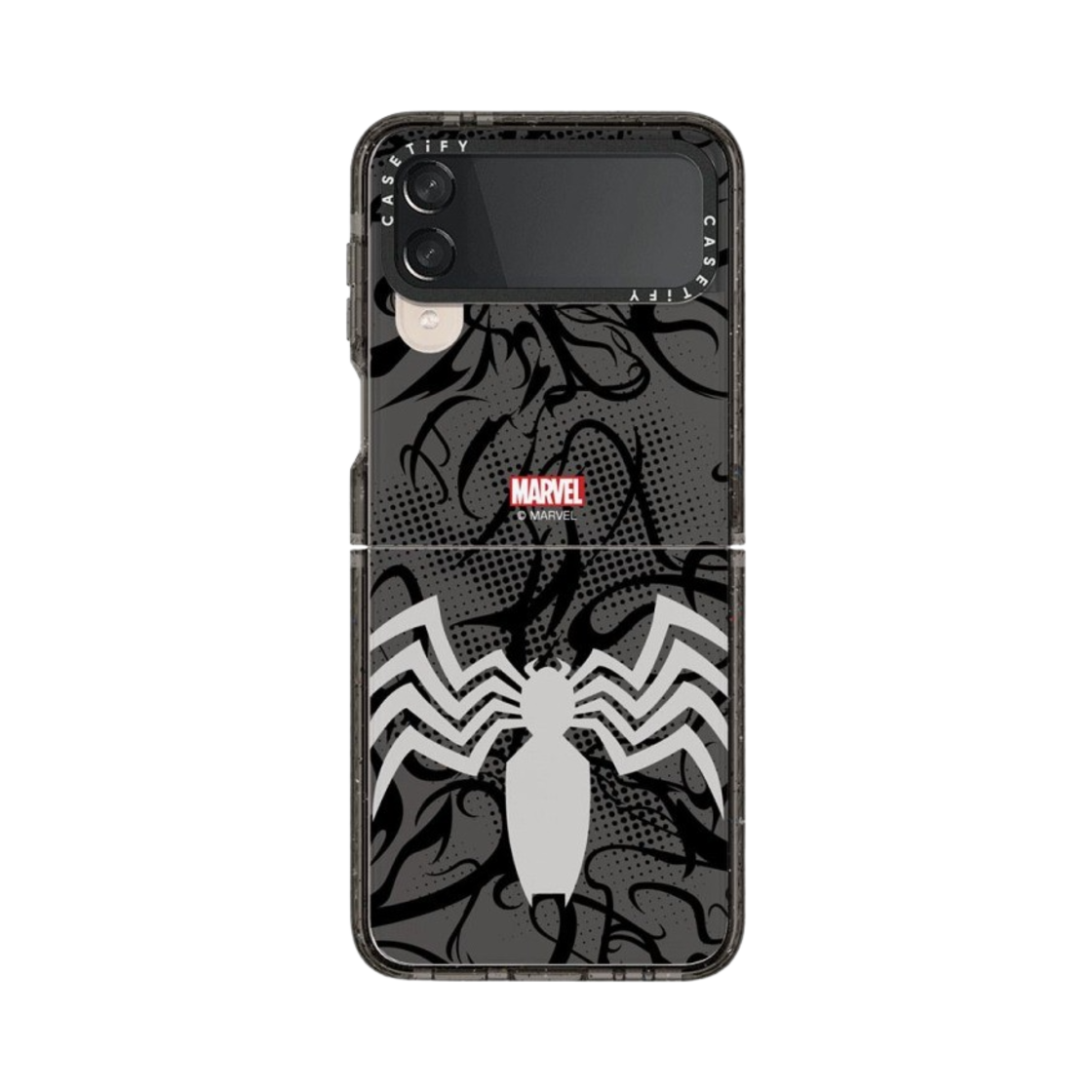 케이스티파이 x 마블 갤럭시 베놈 수트 임팩트 케이스 클리어 블랙(Casetify x Marvel Galaxy Venom Suit Impact Case Clear Black) - 1