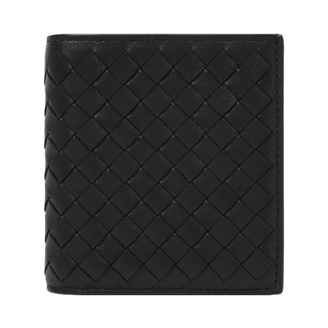 보테가 베네타 반지갑 블랙(Bottega Veneta Bi-Fold Wallet Black)