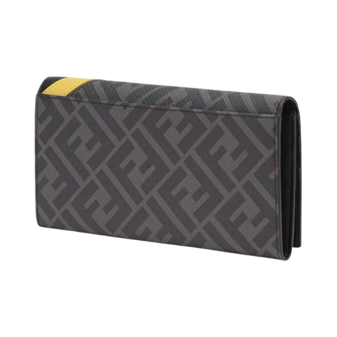 펜디 FF 모티프 패브릭 장지갑 그레이(Fendi FF Motif Fabric Continental Wallet Grey) - 2