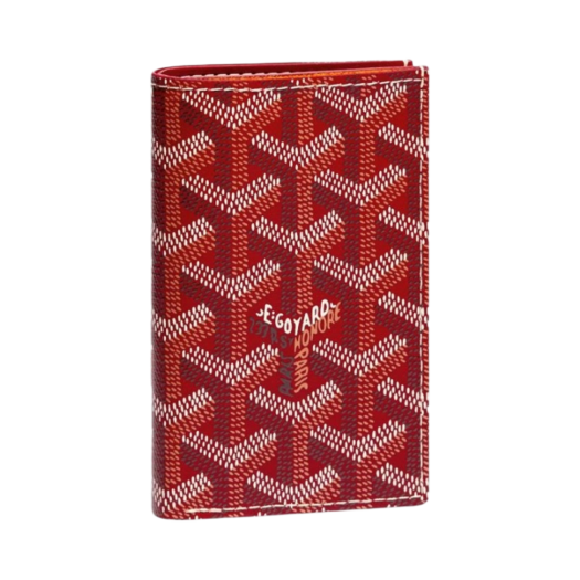 APMPIERRE-02 Goyard Saint Pierre Card Holder Red