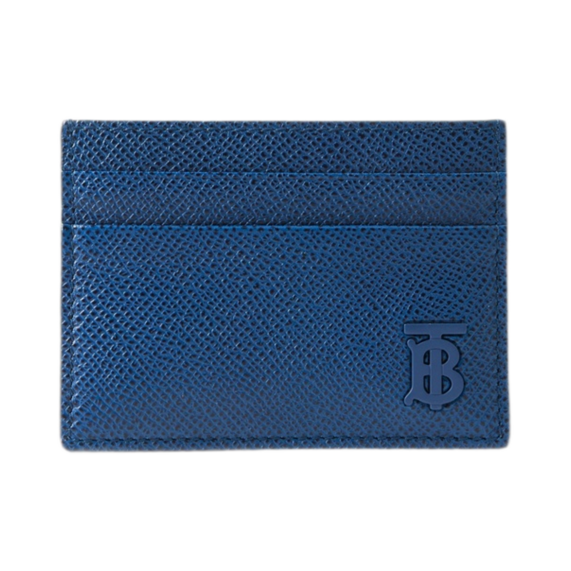 버버리 그레이니 레더 TB 카드 케이스 리치 네이비(Burberry Grainy Leather TB Card Case Rich Navy) - 1