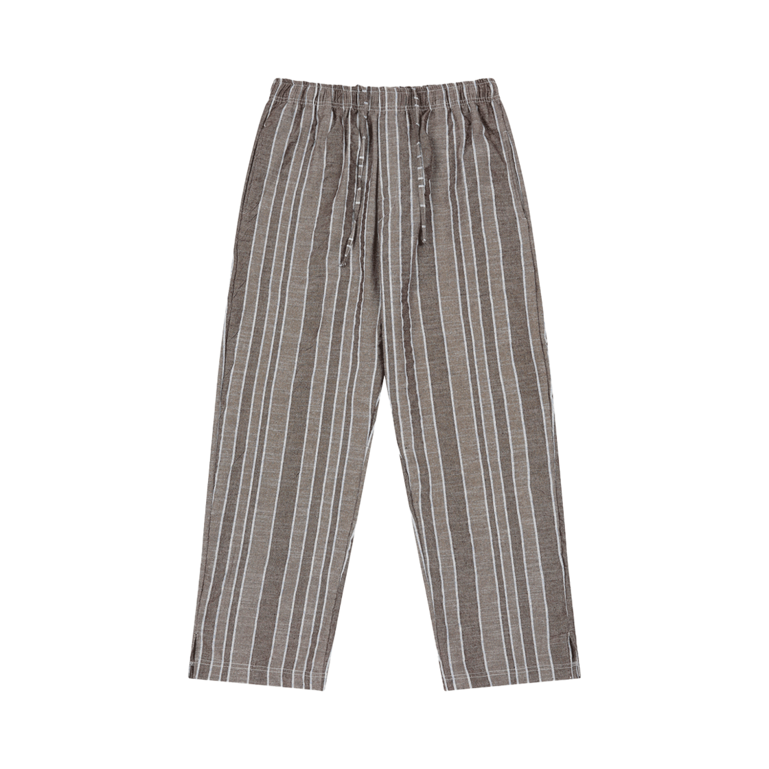 포즈넘버에잇 린넨 라이크 라운지 팬츠 브라운