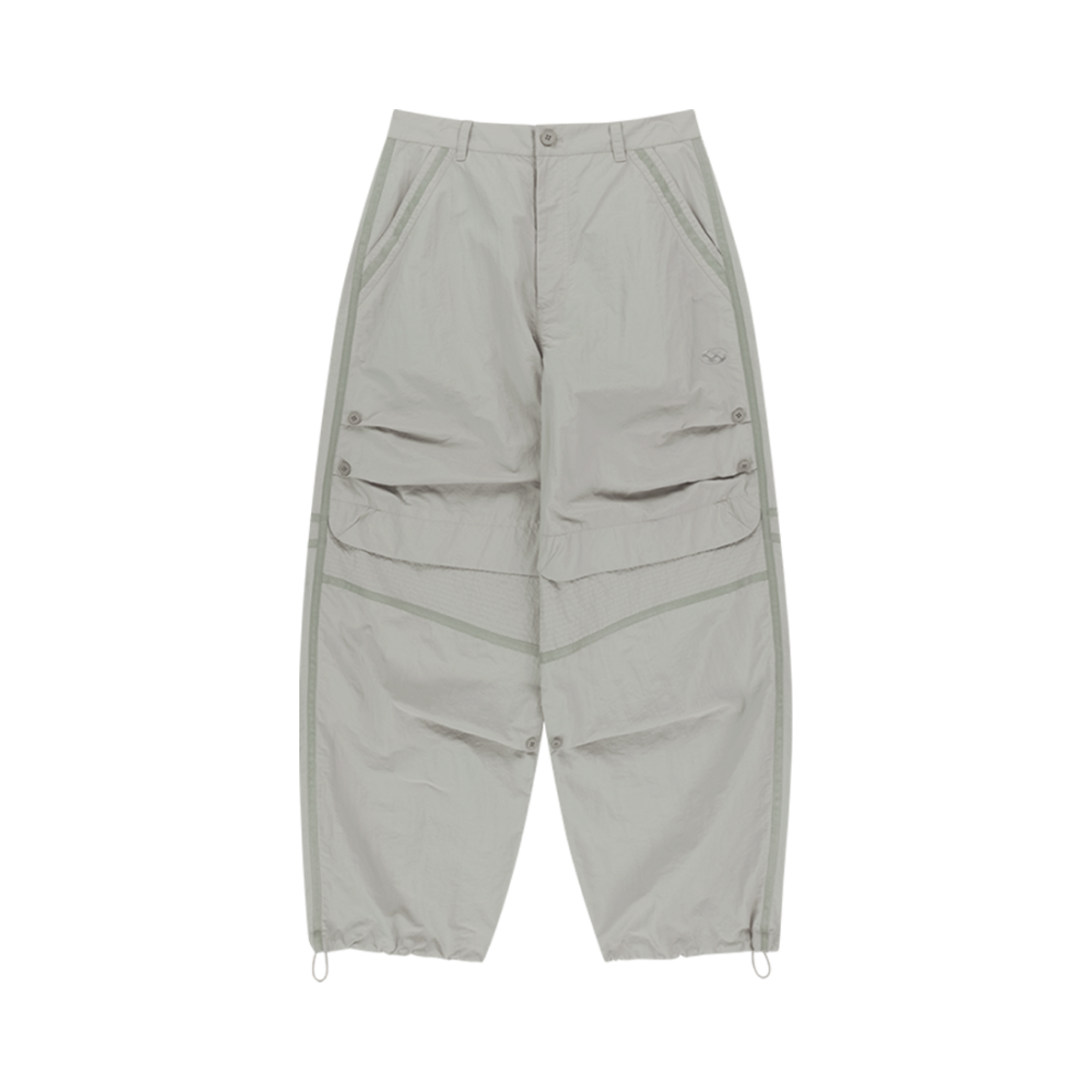 산산기어 테이프드 버튼 팬츠 라이트 그레이 - 25SS