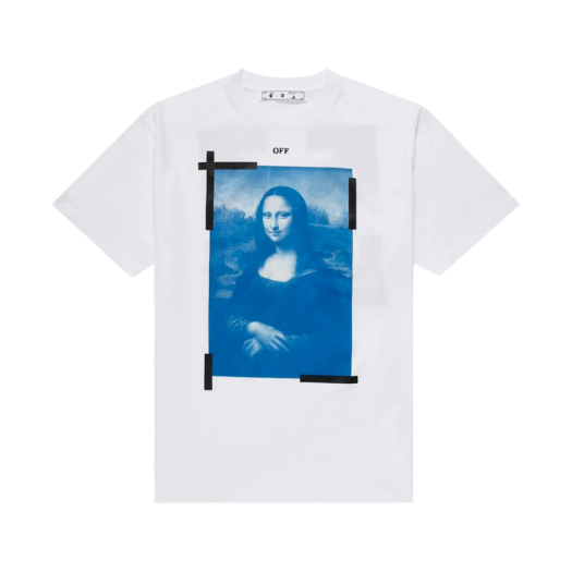 OMAA038R21JER0010110 Off-White Monalisa Arrow Over S/S T-Shirt White