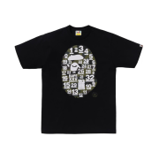 BAPE A Bathing Ape 32nd Anniversary 1st Camo Big Ape Head T-Shirt Black Green