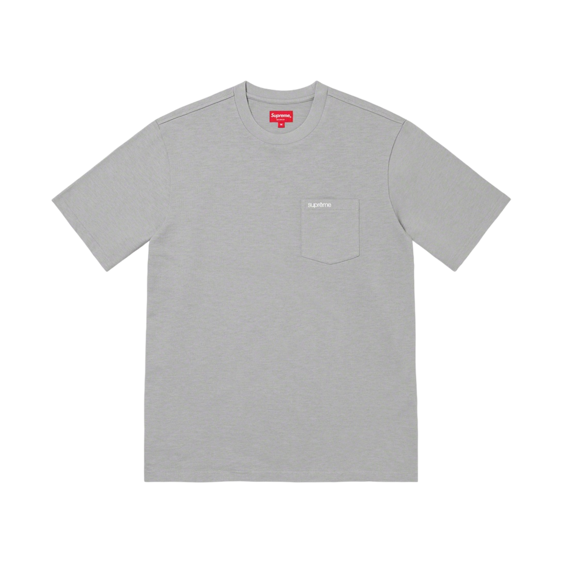 슈프림 숏슬리브 포켓 티셔츠 그레이 - 22FW(Supreme S/S Pocket T-Shirt Grey - 22FW) - 1
