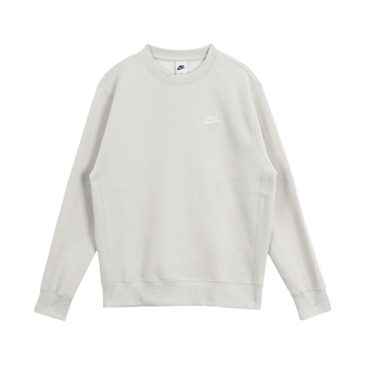 Nike NSW Club Fleece Crew Sweatshirt Bone - US/EU
