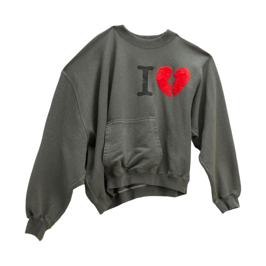 마리아노 트위스티드 스웨트셔츠 고스트 그레이(Magliano Twisted Sweatshirt Ghost Grey) - 1