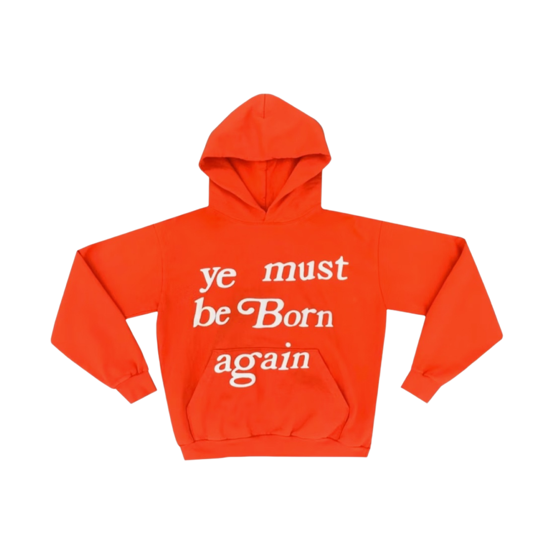 - Cactus Plant Flea Market Born Again Hooded Sweatshirt Orange