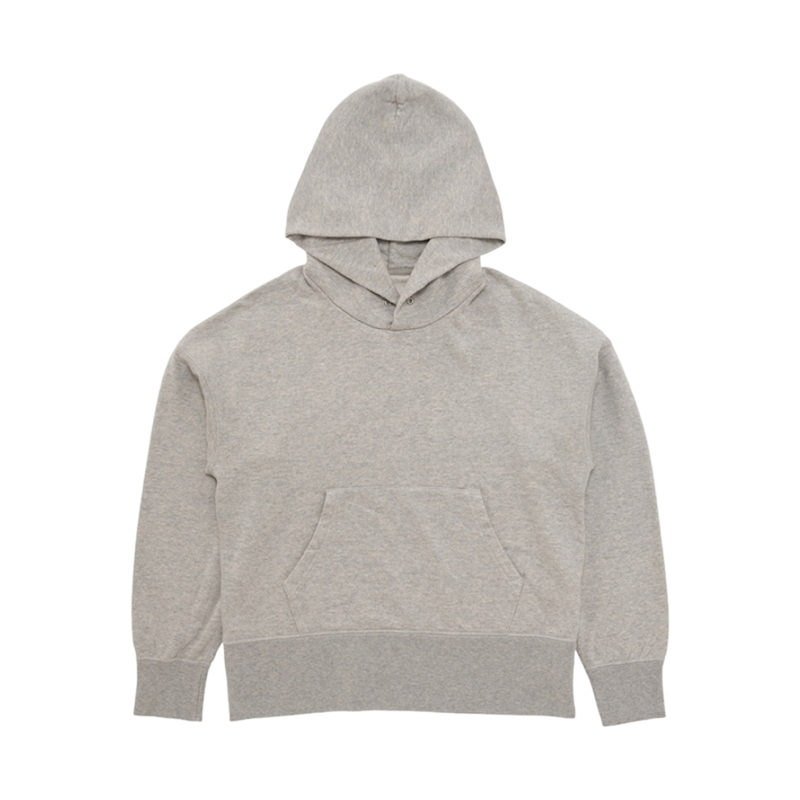 0124105010007 Visvim Court Hoodie P.O. C/WS Grey - 24SS