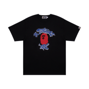 BAPE Graffiti College T-Shirt Black