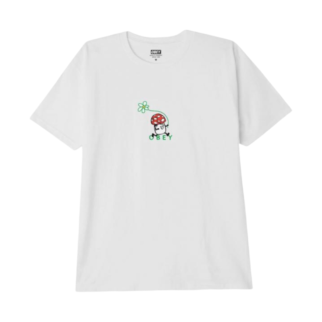 오베이 런어웨이 머쉬룸 클래식 티셔츠 화이트(Obey Runaway Mushroom Classic T-Shirt White) - 1