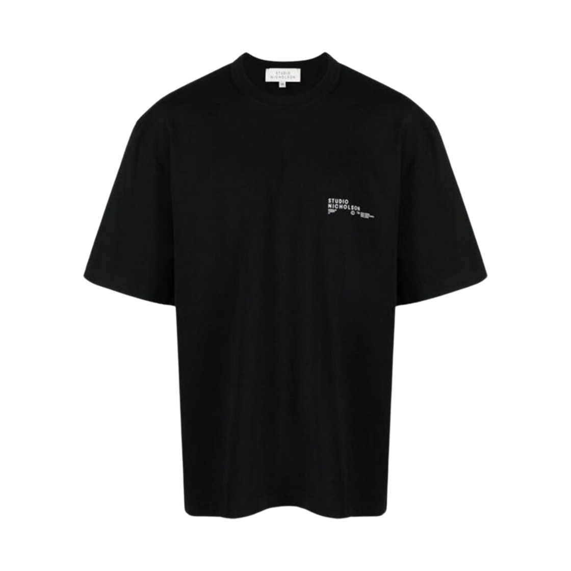 스튜디오 니콜슨 모듈 티셔츠 블랙(Studio Nicholson Module T-Shirt Black)