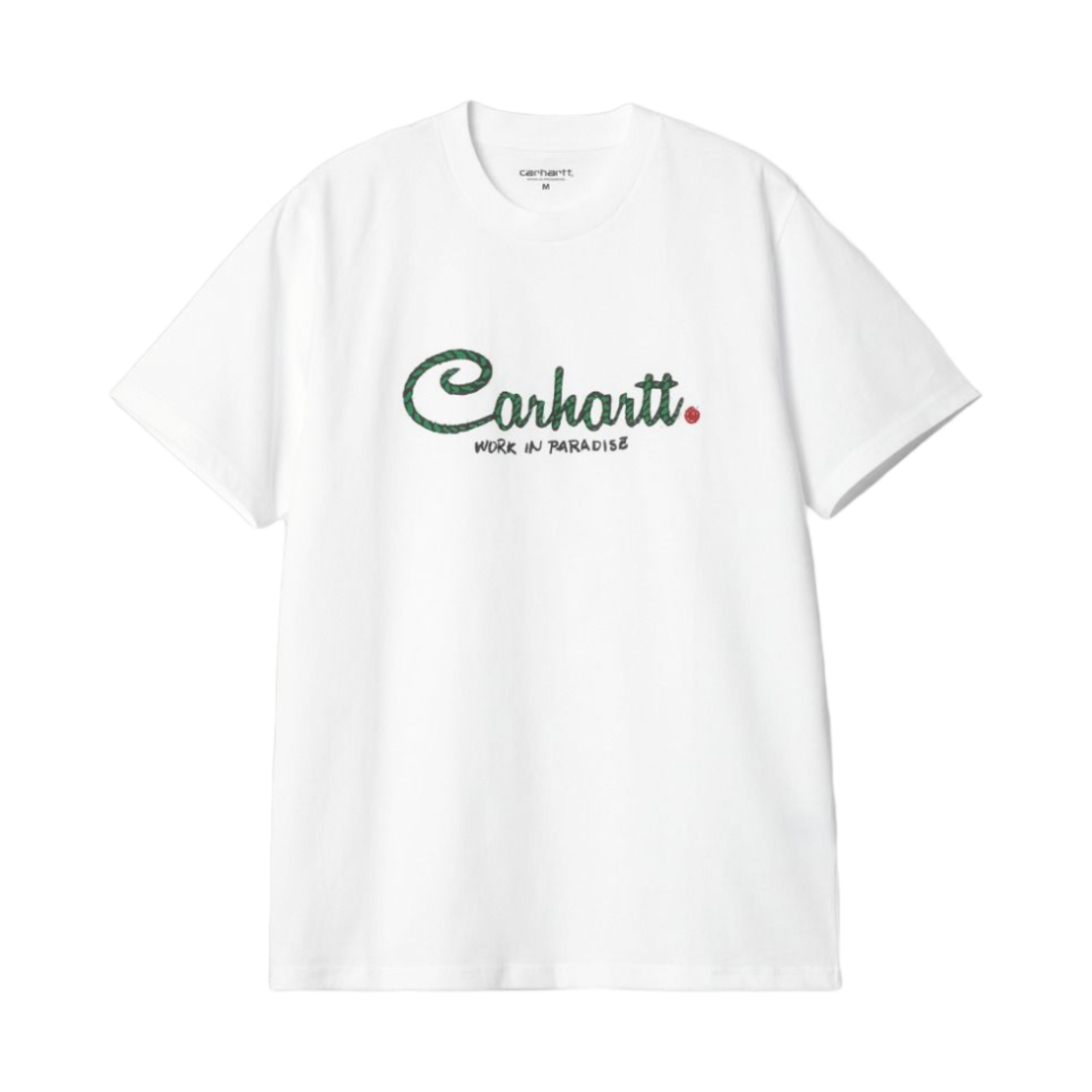 I033948-02-XX Carhartt WIP Paradise Script S/S T-Shirt White