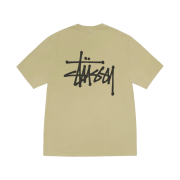 Stussy Basic Stussy Pigment Dyed T-Shirt Elm