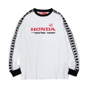 Honda Vingtage Racing Mesh Long Sleeve_White