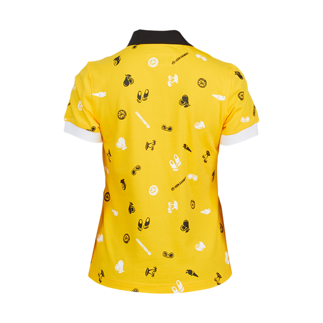 (W) 혼가먼트 골프 웨어 폴로 티셔츠 옐로우((W) Horn Garment Golf Wear Polo T-Shirt Yellow) - 2