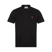 AMI de Coeur Polo Shirt Black