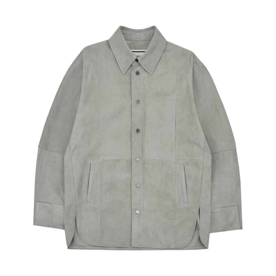 우영미 스웨이드 셔츠 그레이 - 22FW(Wooyoungmi Suede Shirt Grey - 22FW) - 1