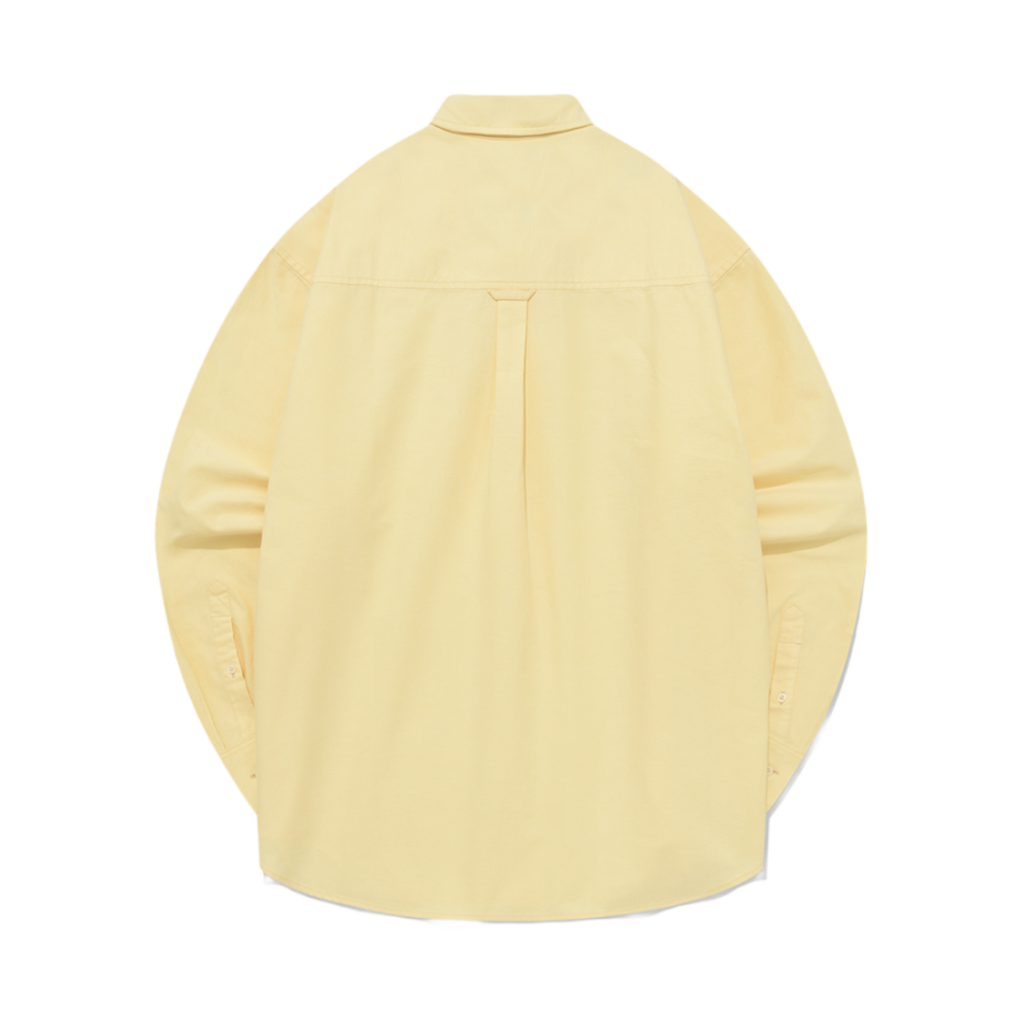 커버낫 C 로고 옥스포드 셔츠 옐로우(Covernat C Logo Oxford Shirt Yellow) - 2