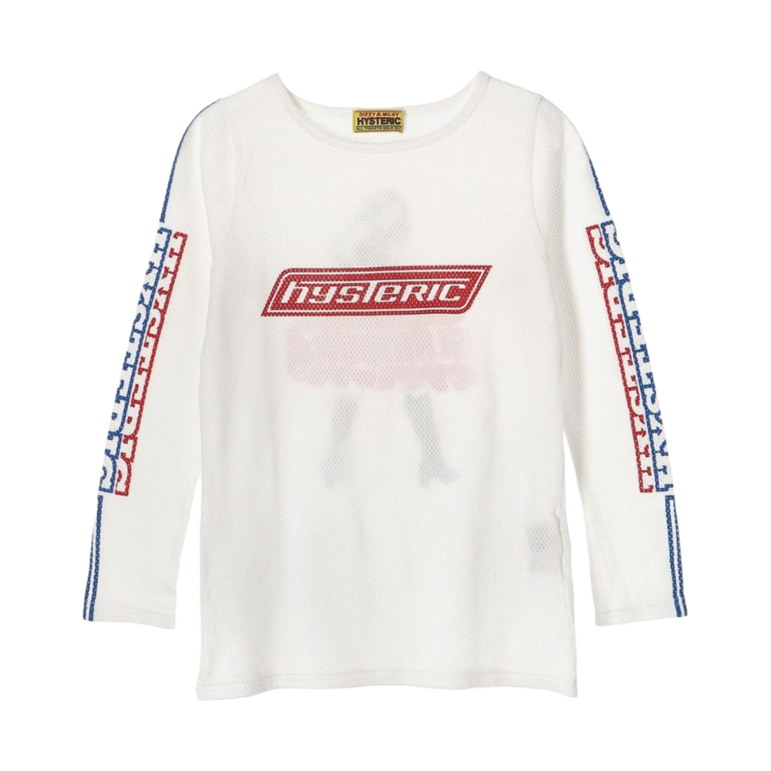 01241CL06 (W) Hysteric Glamour Vixen Girl T-Shirt White