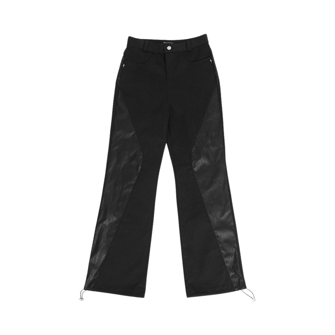 달링유어배드 우먼 레더 포인트 스트링 팬츠 블랙(Darling You're Bad Women Leather Point String Pants Black)