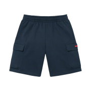 Supreme Small Box Baggy Cargo Sweatshorts Navy - 23SS