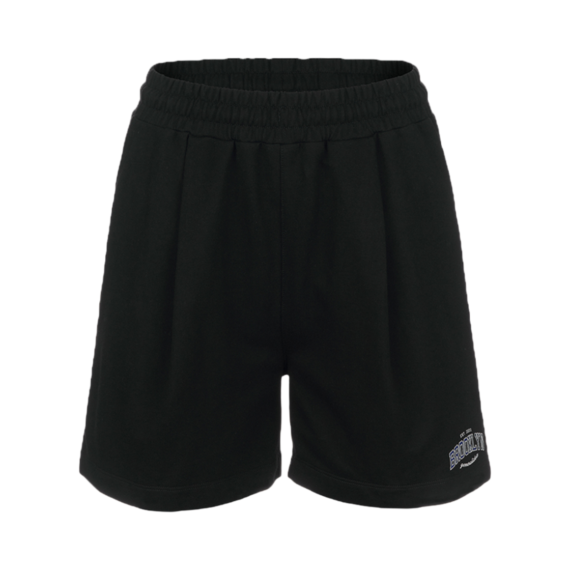 SBD2U52042BKM General Idea Unisex Brooklyn Mini French Terry Half Pants Black