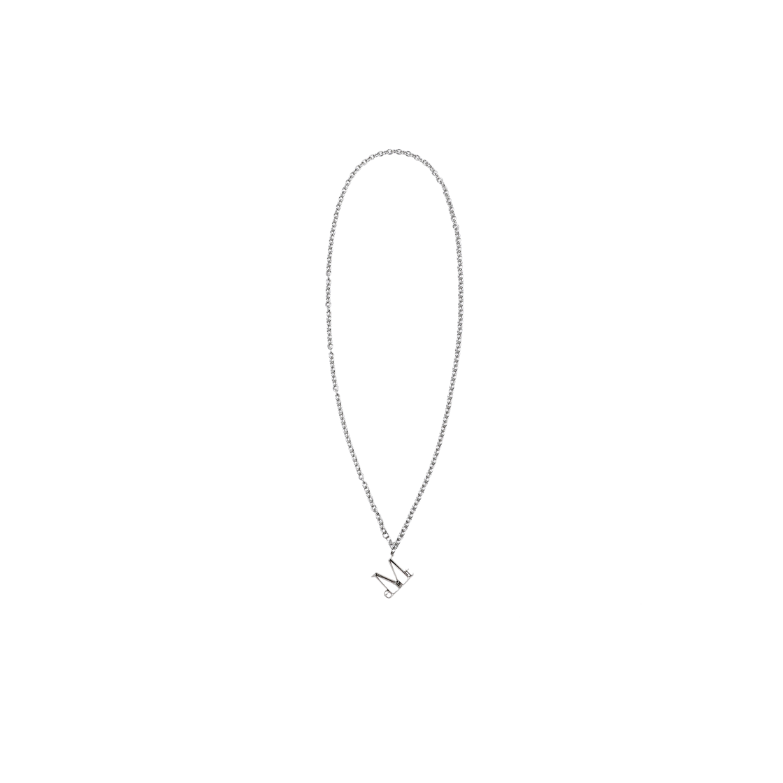 P0000BAM MUCENT Eilan Metal Logo Belly Belt Chain Unisex