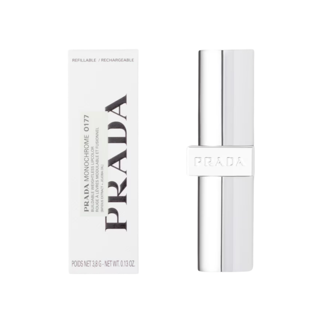 프라다 모노크롬 소프트 매트 립스틱 O177 플라밍고(Prada Monochrome Soft Matte O177 Flamingo) - 2