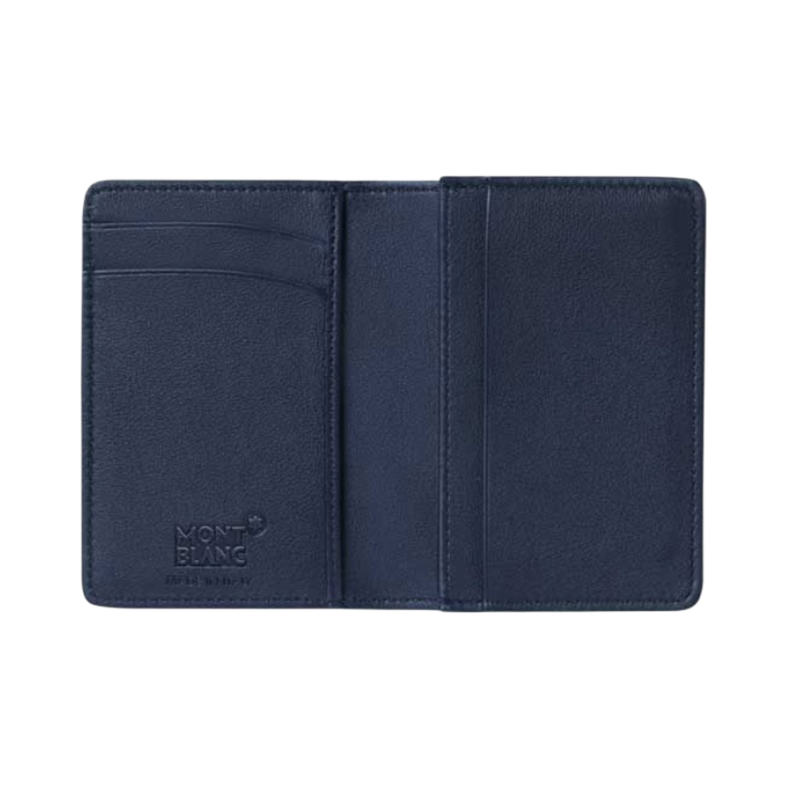 몽블랑 마이스터스튁 U 거싯 스푸마토 비지니스 카드 홀더 네이비(Montblanc Meisterstruck Sfumato Business Card Holder with U Gusset Navy) - 2
