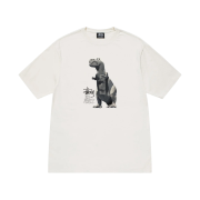 Stussy Big & Meaty Pigment Dyed T-Shirt Natural