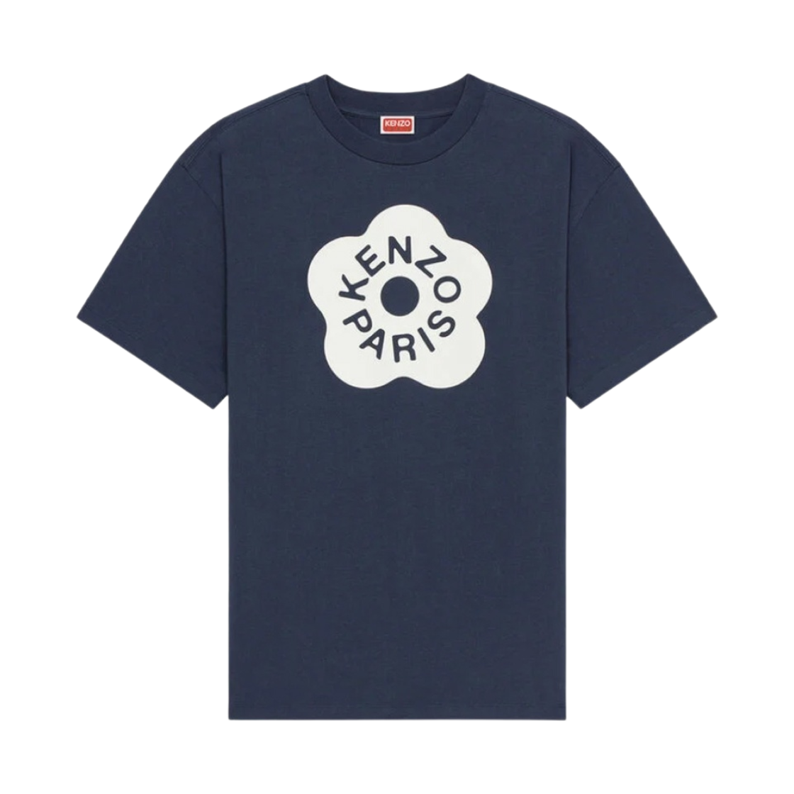 (W) 겐조 보케 플라워 2.0 오버사이즈 티셔츠 미드나잇 블루