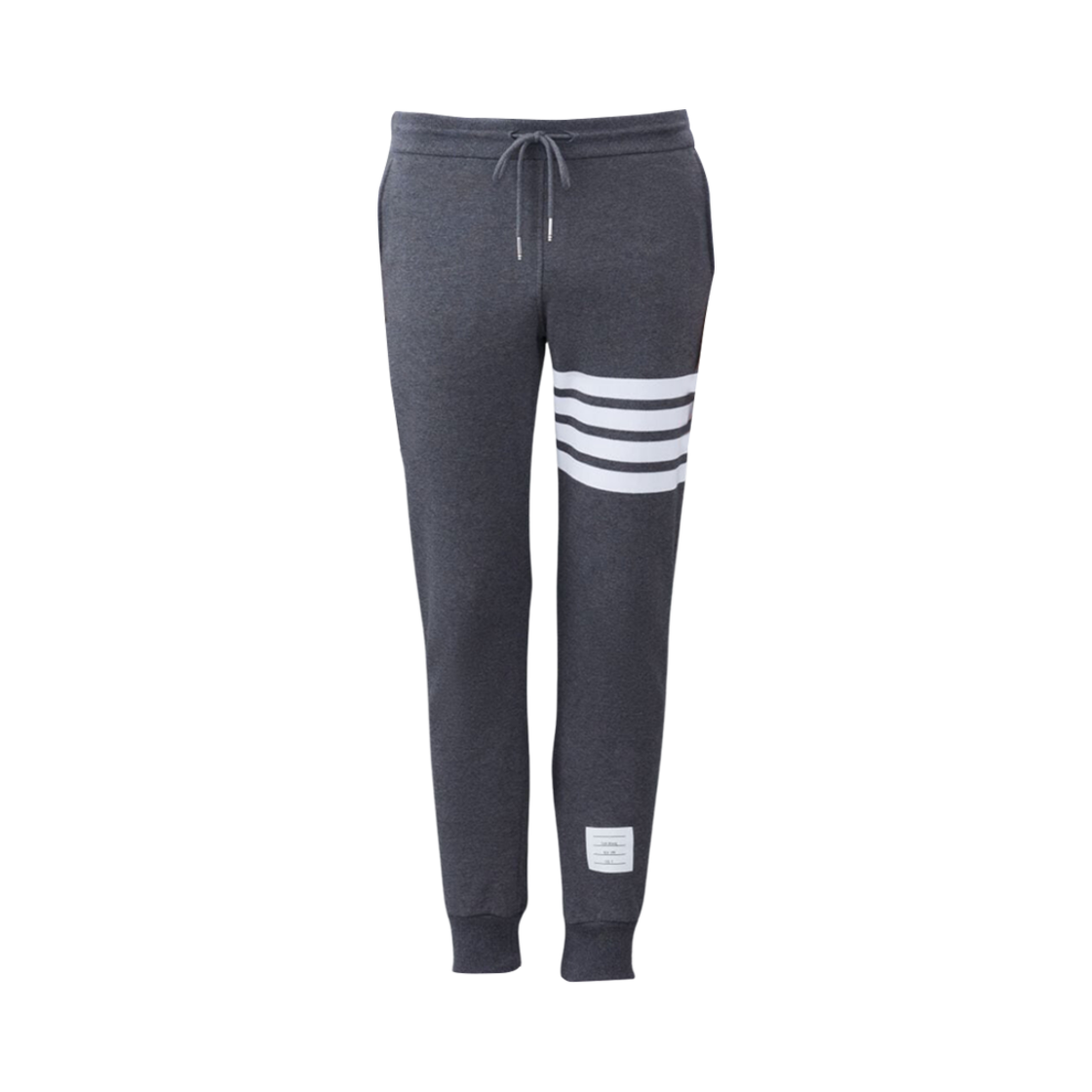 톰브라운 클래식 루프백 사선 스웨트팬츠 다크 그레이(Thom Browne Classic Loopback 4-Bar Sweatpants Dark Grey) - 1