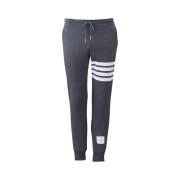 Thom Browne Classic Loopback 4-Bar Sweatpants Dark Grey